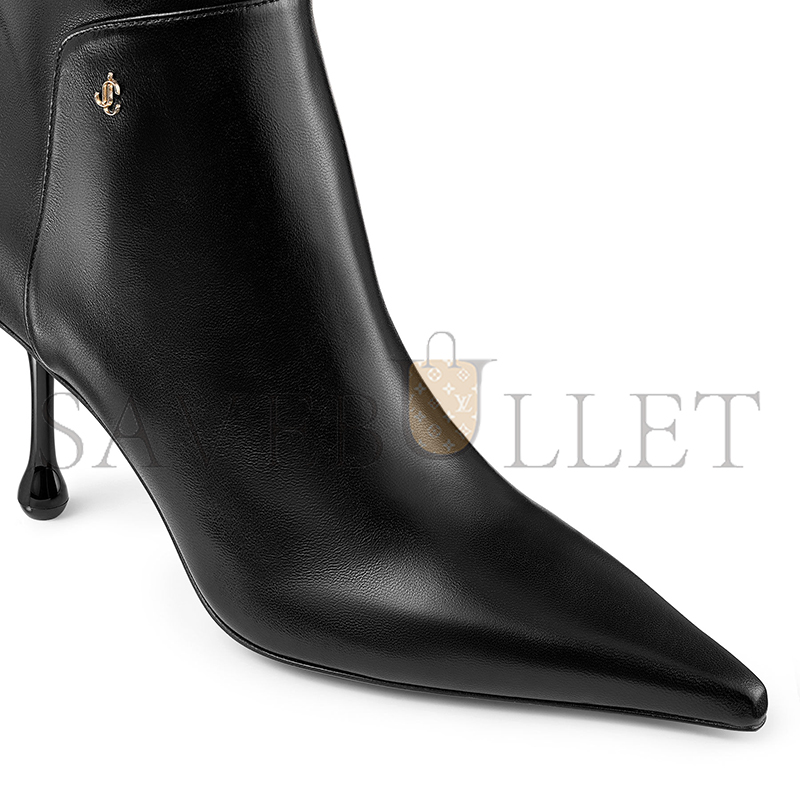 Ji*y Ch* cycas ankle boot 80 black nappa leather ankle boots cycasab80nap010003